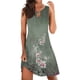 thumbnail image 2 of WILLBEST Vestidos Casuales para Mujer con Curvas Vestidos de Verano para Mujer Modernos sin Mangas con Escote En Forma de Cerradura Boho Estampado Floral Informal Playa Mini Vestido Grande​​, 2 of 3