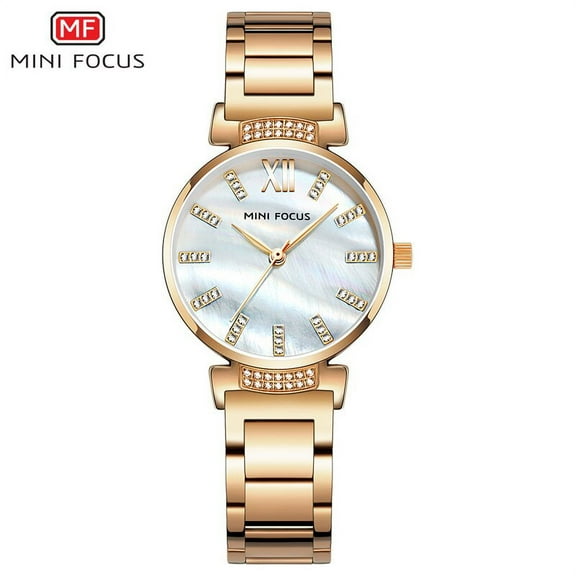 MINIFOCUS Women Watches Waterproof Casual Brand Luxury Fashion Quartz Ladies Watch Relogio Feminino Montre Femme Stainless Steel