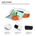 thumbnail image 4 of Bingfone Adjustable Empty Top Sun Visor For Women And Men-Cartoon Carrot, 4 of 8
