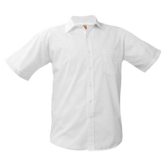 School Uniform Boys' Short Sleeve Broadcloth Shirt