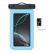 Body Glove Tidal Waterproof Floating Phone Pouch - Blue/Clear