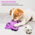 thumbnail image 5 of Xekoro Squeaky Dog Toys for Aggressive Chewers, Octopus-Tug of War Dog Toys for Large Breed Tough Interactive Stuffed Dog Chew Toys for Puppies Small & Large Dogs, Purple, 5 of 7