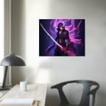 thumbnail image 3 of Nawypu  Anime Poster The King of Hell Poster HD Print Canvas Painting Wall Art for Living Room Decor Aesthetic Prints Boy Gift (Framed), 3 of 4