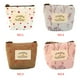 thumbnail image 4 of Guardurnaity Carteras Fundas para monedas con estampado floral Tarjeta Monedero pequeño Bolsa Titular de la clave Bordado Auricular Bolsas de moda Carteras Marrón Ninguno, 4 of 5