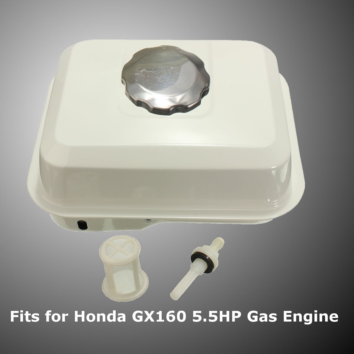 Fuel Gas Tank With Filter Cap Petcock For Honda GX160 5.5HP GX200 Replacement Fuel Gas Tank With Filter Cap Petcock For Honda GX160 5.5HP GX200 Replacement