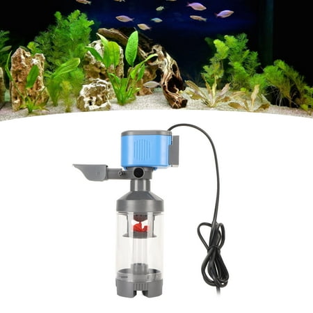 15W Quiet Aquarium Filter Internal Fish Filter 5 In 1 Powerful Pump ...