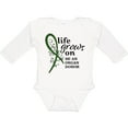 thumbnail image 3 of Inktastic Life Grows On- be an Organ Donor Boys or Girls Long Sleeve Baby Bodysuit, 3 of 5