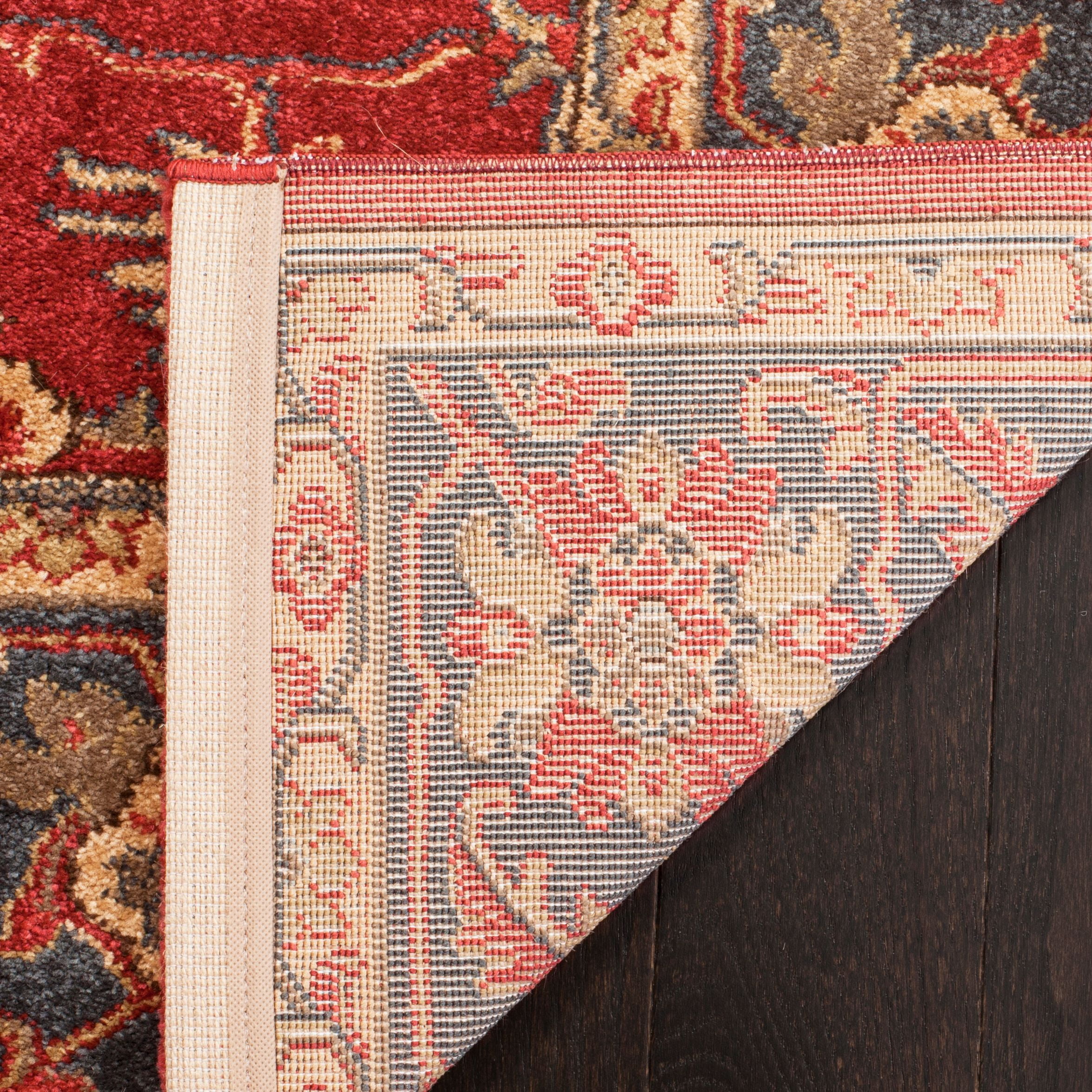 SAFAVIEH Mahal Bentley Oriental Area Rug, Red/Navy, 3' x 5'