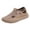 Khaki, variant on Rokment Womens Tie Dye Orthotic Chunky Walking Shoes Beach Casual Closed Toe Sandals Hollow out Comfortable Platform Slip on Socks Non Slip Nursing Work Flat Loafers Fashion Sneakers Black Size 6
