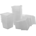 thumbnail image 3 of Shisuyan 100 Pcs Boîtes d'Élevage pour Reptiles Boîtes d'Alimentation Transparentes Cage pour Insectes Réservoir, 3 of 9