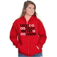 thumbnail image 4 of Cheat Codes For Losers Video Gamer Zip Up Hoodie Men's Women's Brisco Brands L, 4 of 6