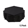 thumbnail image 1 of Juego de placas de algodón insonor Paquete de 12 paneles acústicos hexagonales acolchados a prueba de sonido para estudio de grabación, oficina, hogar, panel absorbente de sonido de pared de 11,8 x 10, 1 of 8