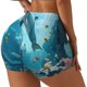 thumbnail image 1 of Fotbe Underwater Dolphin Scene Shorts Sin Costuras – Shorts Deportivos de Cintura Alta para Mujer, Elásticos para Gimnasio, Yoga, Running o Ciclismo-Medium, 1 of 8
