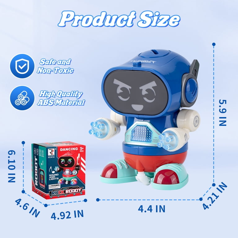 Gmdisc Intelligent Dancing Robot with Lights & Music photo 3