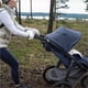 thumbnail image 4 of Silla de paseo Handmuffs UPPAbaby Cozy Luxe Lyla (nailon ónix), 4 of 6