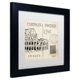 thumbnail image 3 of Trademark Fine Art "Postcard Sketches IV" Canvas Art by Anne Tavoletti, White Matte, Black Frame, 3 of 5
