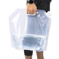 thumbnail image 3 of Bolsa de almacenamiento de agua no tóxica plegable portátil para exteriores de PVC para conducción autónoma, Camping, viajes, ciclismo y montañismo (10L), 3 of 5