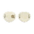 thumbnail image 4 of Unique Bargains 2 Pcs Shoelace Charms Heart Faux Pearls Fashion Shoe Accessories Gold Tone, 4 of 5
