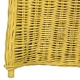 thumbnail image 6 of Safavieh Callista Wicker Club Chair, Yellow, 6 of 6