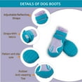 thumbnail image 4 of Dog boots, designed specifically for hot sidewalks, beaches, and asphalt roads, are ultra-thin, breathable yet effective in preventing burns, lightweight and comfortable, 4 of 10