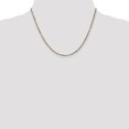 thumbnail image 2 of 14k Yellow Gold 18 Inch 2.25mm Milano Rope Chain Necklace Pendant Charm, 2 of 9
