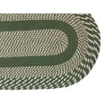 thumbnail image 3 of Better Trends Oval Braided Rug, 22" x 40", Reversible Indoor Entryway or Kitchen Area Rug, 100% Polypropylene, Newport Collection – Sage, 3 of 4