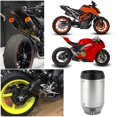 thumbnail image 4 of Tubo De Escape Tubo De Escape De Acero Punta De Escape Accesorio De Motocicleta 60 Mm / 2.36in Tubo De Escape De Cola Redonda De Motocicleta Universal Apto Para Kawasaki ANGGREK Steel Exhaust Pipe, 4 of 8