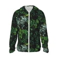 thumbnail image 2 of Lsque Lush Foliage Green Plant UPF 50+ Lightweight Sun Protection Men's Women's Long Sleeve Shirt, Hoodie Performance -Large, 2 of 9