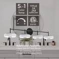 thumbnail image 2 of JUNV4108LAJUDBK AFX June - 40W 1 LED Bath Vanity-8.4 Inch Tall and 41 Inch Wide-Black Finish, 2 of 4
