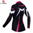 thumbnail image 4 of X-Tiger - Maillot de ciclismo profesional de manga larga para mujer, ropa de ciclismo de montaña, transpirable, uniforme, maillot de ciclismo, 4 of 5