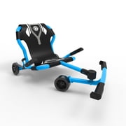 EzyRoller: Classic X - Blue - Ride-On Scooter, Cambering Motion, Pedal Free Cart, Hand Brakes, Extendable Frame, 154lb Capacity, Kids Ages 4+