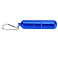 thumbnail image 4 of Cigarette Storage Tube Aluminum Alloy Sealed Waterproof Portable Cigarette Holder Container for Outdoor Travel Camping Hiking Blue, 4 of 5