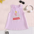 thumbnail image 2 of larppty Baby Girl First Birthday Outfit Cake Smash Dress One Year Old Birthday Dresses Tunic Playwear（Pink， 6-12 Months）, 2 of 7