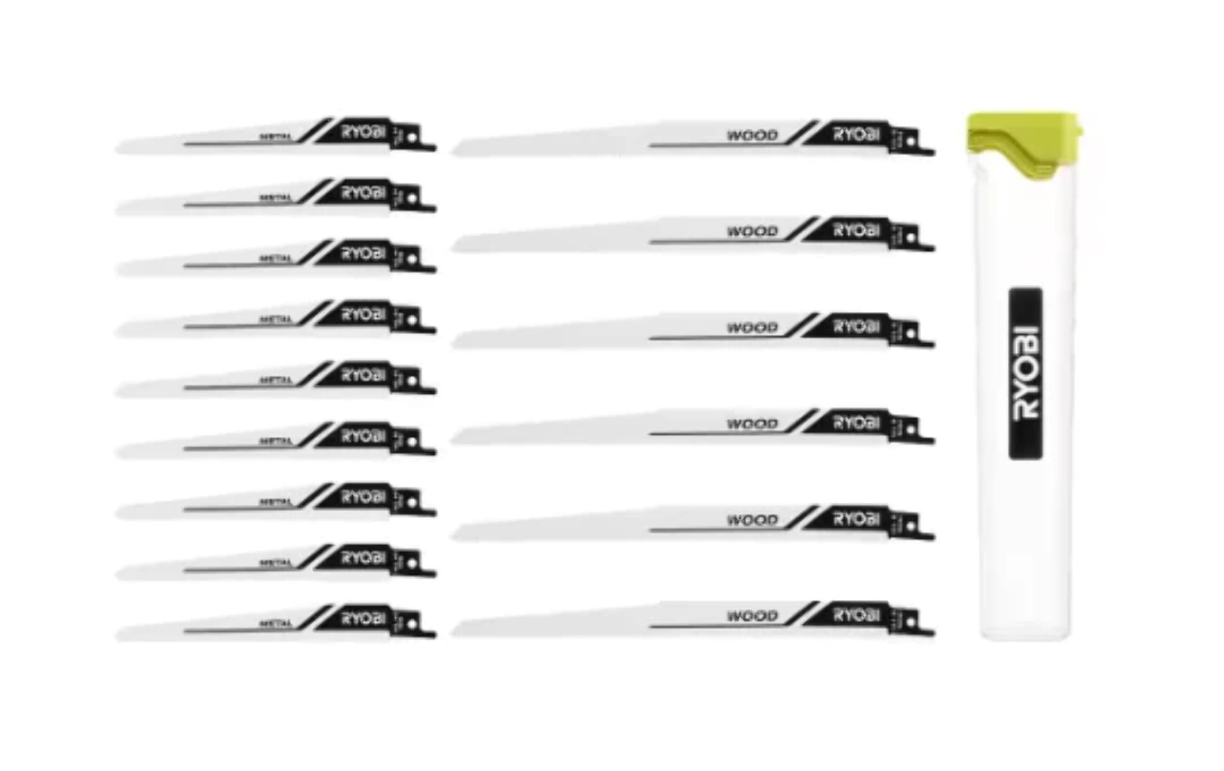 RYOBI Reciprocating Saw Blade Set (15-Piece)