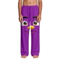 thumbnail image 4 of SGFCWSX Boys Lounge Pants Elastic Waist Loose Fit Soft Graphic Print Casual Pants for Kids Purple Size 9 Years, 4 of 9