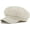 Beige, variant on Women's Faux Linen Newsboy Cap with Drawstring, Lightweight Ventage Casual Baker Boy Hat