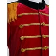 thumbnail image 5 of YEAHDOR Kids Boys Honor Guard Uniform Velvet Long Sleeve Tassels Coats,Sizes 4-16, 5 of 7