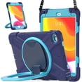 thumbnail image 5 of Funda a juego para iPad Mini 4/5 con correa para el hombro, soporte de anilla ajustable grande, portalápices y protección contra golpes., 5 of 5