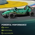 thumbnail image 4 of Aston Martin Racing Licensed 24V F1 Kids Ride On Car with Parent Remote Control, Rechargeable Battery Ride-On Toy, 3 Speeds, Music, 4 of 8