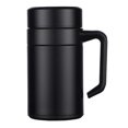 thumbnail image 3 of Conjunto de 2 Tazas de Térmicas Mini Doble Pared Cap Aislados de agua de caliente Botella para Facil de Llevado Negro Macarena Copa de deportes de acero inoxidable, 3 of 6