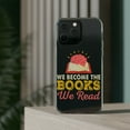thumbnail image 3 of DistinctInk Clear Case for Apple iPhone 13 Pro MAX (6.7" Screen) - Become Books We Read, 3 of 9