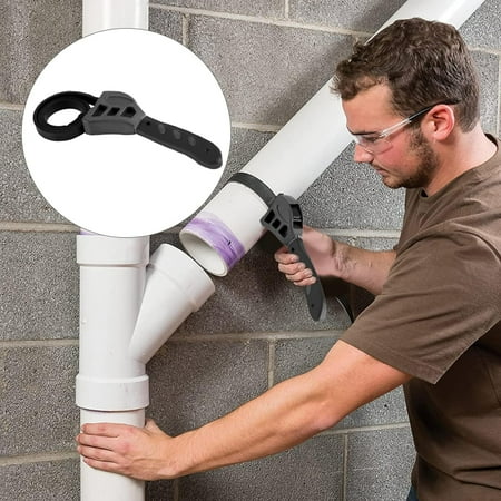 

Adjustable Comfortable Convenient Nylon TPR Rubber Wrench Set with Easy-to-Use Handle - Perfect for Tightening Shower Heads Fixing Pipes and Opening Stubborn Jars - Specifically Designe