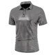 thumbnail image 1 of Camisetas para Hombre Casual Formal con Lentejuelas Hebilla Cuello Camisa Manga Larga, Algodón Brillante Cara Superior para Fiesta, Boda Y Primavera Invierno, 1 of 8