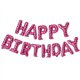 thumbnail image 1 of Feliz cumpleaños globo Banner fiesta 16 pulgadas 3D globo de papel de aluminio kit decoración de fiesta de cumpleaños, 1 of 5