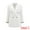 White, variant on DARING DIVA Women's Blazer Double Breasted 3/4 Sleeve Office Suit Jacket S White