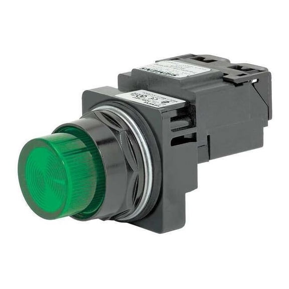 Pilot Light,Full Voltage,Grn,120VAC/DC 52BL4E3