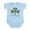 Sky Blue, variant on CafePress - Armagh Shamrock Infant Bodysuit - Baby Light Bodysuit, Size Newborn - 24 Months