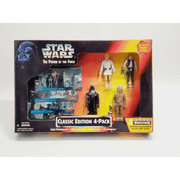Star Wars Toys R Us Exclusive Power of the Force Classic Edition 4 Pack Darth Vader Luke Skywalker Han Solo Chewbacca