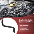thumbnail image 2 of Manguera de agua del calentador HVAC para Ford F-150 XL XLT King Ranch Lariat Platinum 2014-2017 No.KM5306/FL3Z8260C, 2 of 7