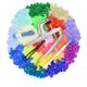 thumbnail image 3 of Juego de 360 ​​broches de plástico T5 y clips de presión para coser y hacer manualidades. ER, 3 of 5